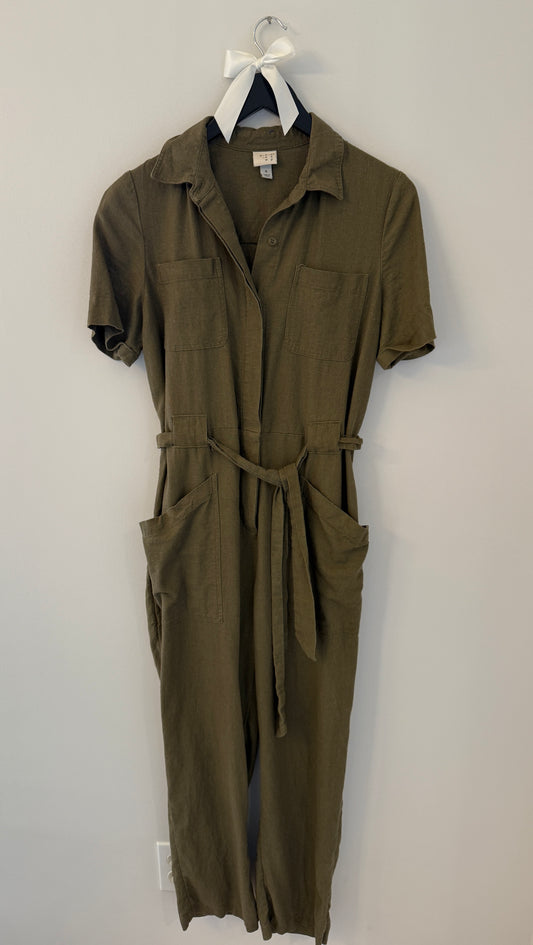 A New Day Olive Green Jumpsuit