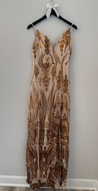 Winsor Gold Formal Gown