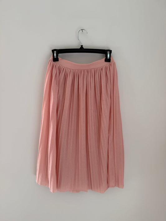 Ultra Flirt Pleated Pink Skirt