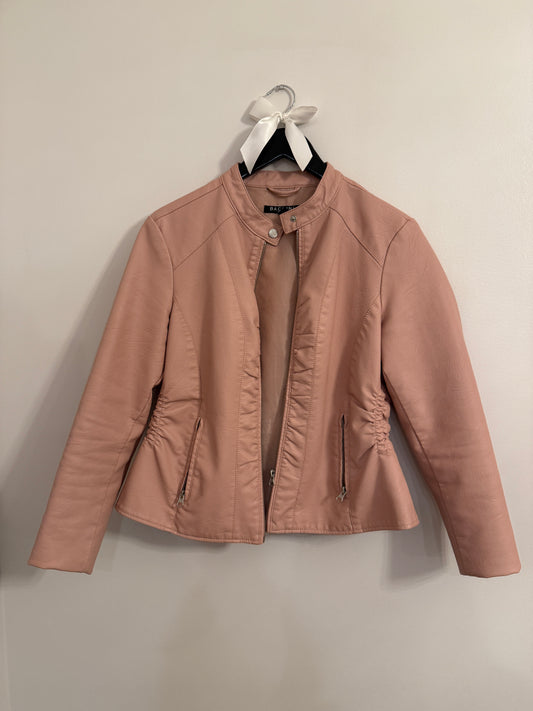 Baccini Blush Faux Leather Jacket